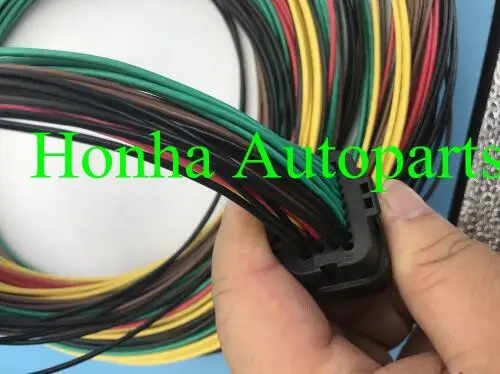 Free shipping 26 Pin/Way ECU Auto Computer Connector Oil Gas Electrical Plug With Cable Wire Pigtai