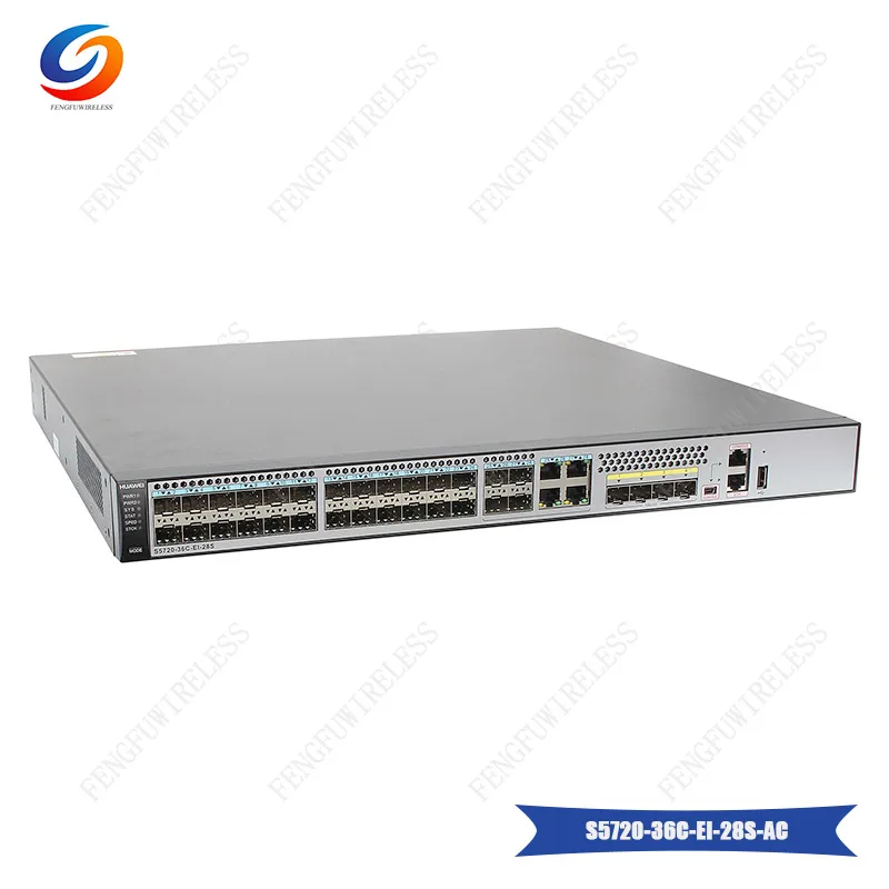 ГОРЯЧАЯ Оригинальная S5720 серии коммутатора Ethernet WiFi модуль S5720-36C-EI-28S-AC сетевые
