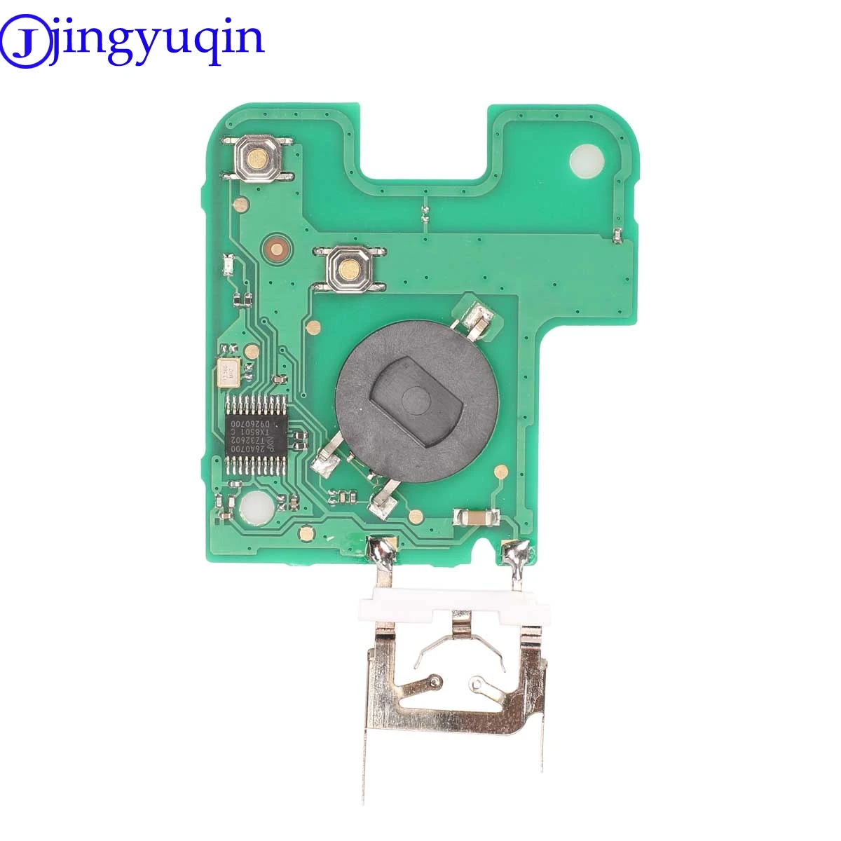 jingyuqin 433 MHz Pcf7947 Chip 2 Button Remote Card Smart Car Key<br /> for Renault Laguna with Uncut Key Blade-in Car Key from Automobiles <br />