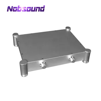 

Silver Hi-End Aluminum Enclosure Pre-Amplifier Chassis DIY Case W430*H84*D430 mm