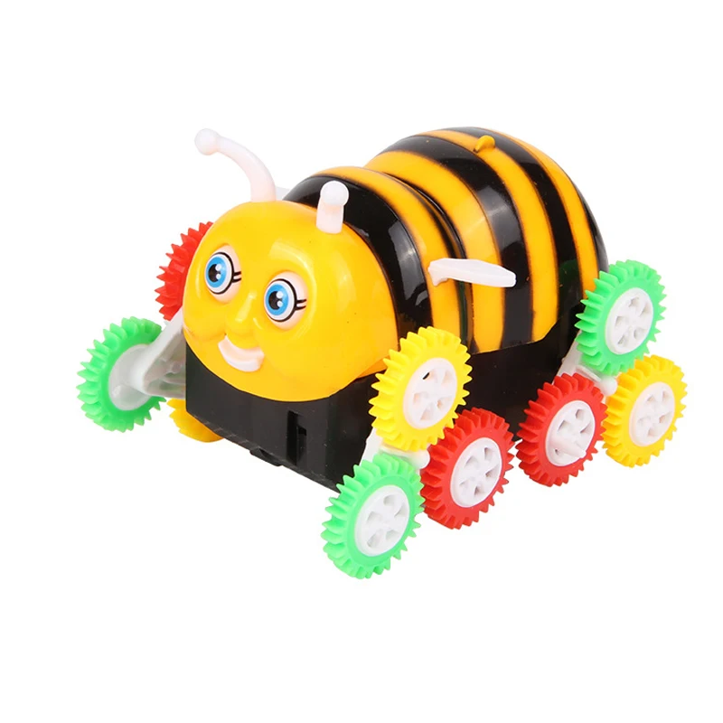 Bee-Tip-lorry-car-modle-Flip-stunt-car-Colorful-color-kids-baby-toys-Mini-small-Armored