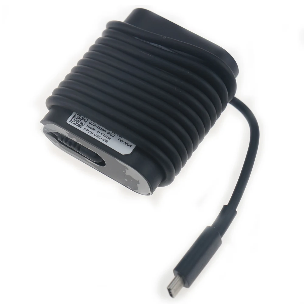 A Original 30 Вт USB Type C AC адаптер для ноутбука DELL XPS 12 9250 Latitude 7275 Venue 8 Pro 5855 зарядное