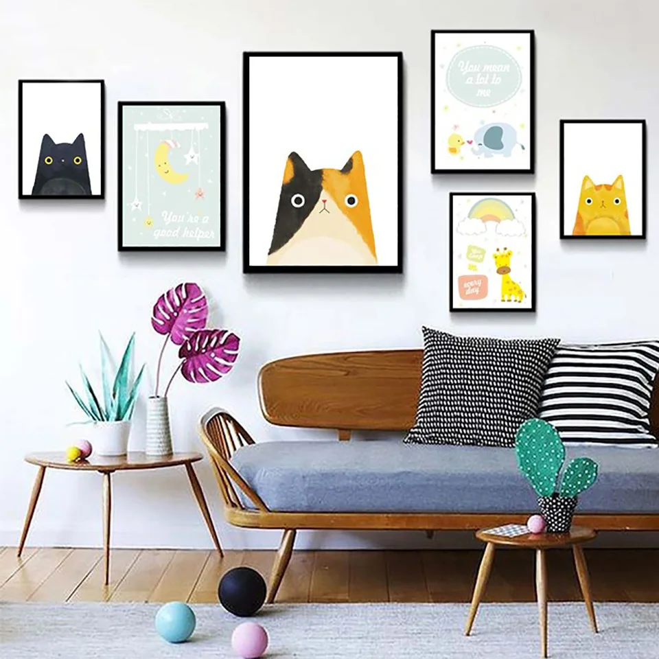 Nordic-Cute-Cartoon-Animal-Cat-Bear-Elephant-Canvas-Painting-Art-Print-Poster-Diy-Wall-Picture-For.jpg_640x640