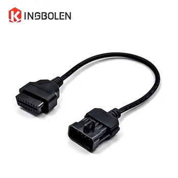 

For Opel 10pin to 16Pin OBD/OBDII Car Extension Diagnostic Tool Cable for Opel 10 pin to OBD 16in famale Connector