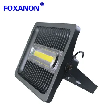 

Foxanon Aluminum Floodlight LED lamp COB Chip 150W 110V Outdoor Street Garden Lighting IP66 Waterproof Reflector Night lightWall