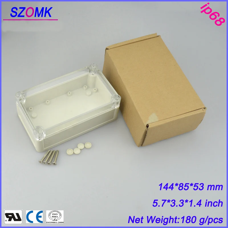 

1 piece electronic projects IP68 weatherproof enclosure 144*85*51mm 5.7*3.3*1.4 inch plasticelectrical junction box