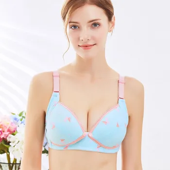 

New Pregnant Underwear Maternity Nursing Bra Front Button Tank Women's Front Hasp Wirefree Pregnant Breastfeeding Pregnancy Bras