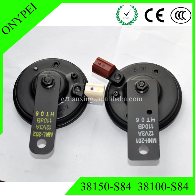 One Pair High 38150 S84 A52 Low 38100 S84 A52 110dB Tone Note Horn For