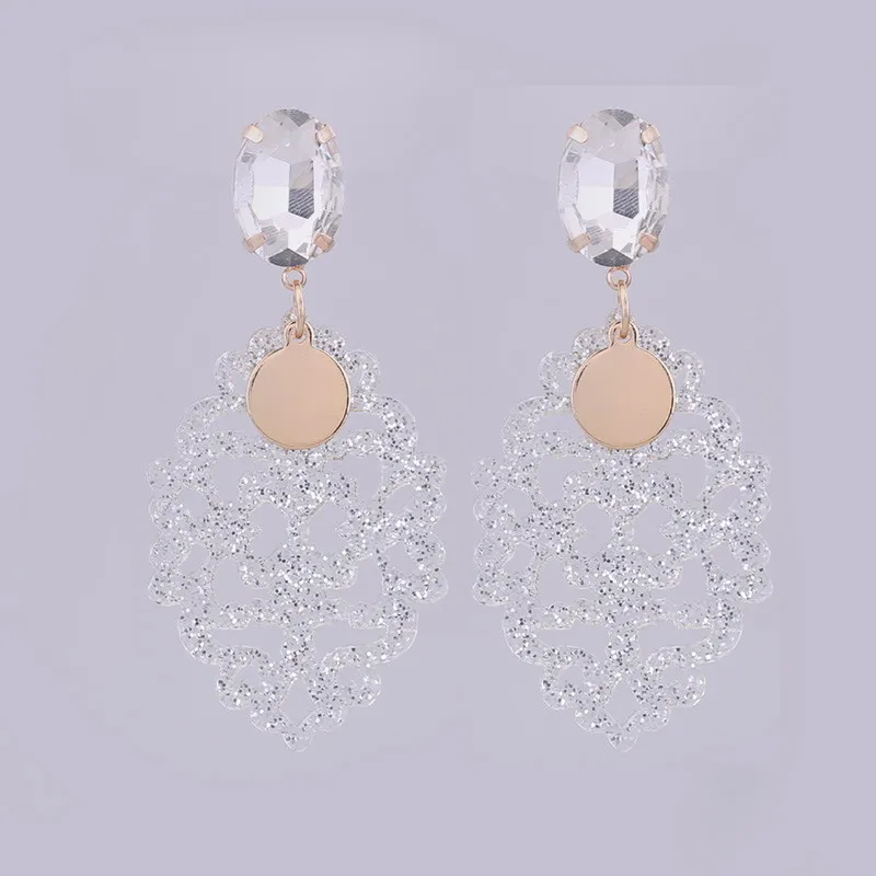Earrings for woman white