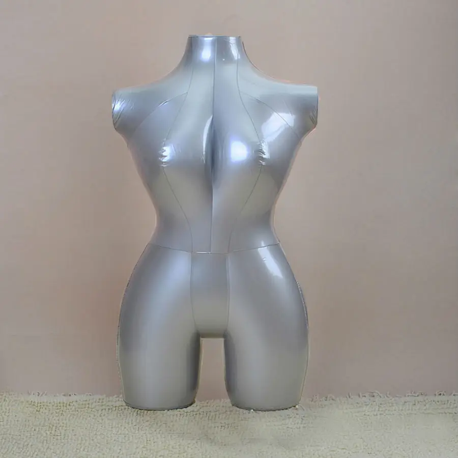 Female Whole Body With Arm Inflatable Mannequin Fashion Dummy Torso Model New 