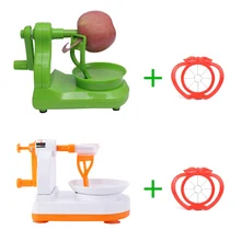 Nueva fruta peeler apple peeler peeling herramienta manual de la cocina casera creativa máquina de chip de sharp cuchillo de acero fruta cortada e2