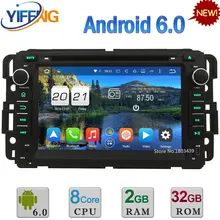 32GB ROM Octa Core WIFI Android 6.0 4GB RAM 4G FM Car DVD Player Radio For Chevrolet Express Traverse Tahoe Suburban 2007-2012
