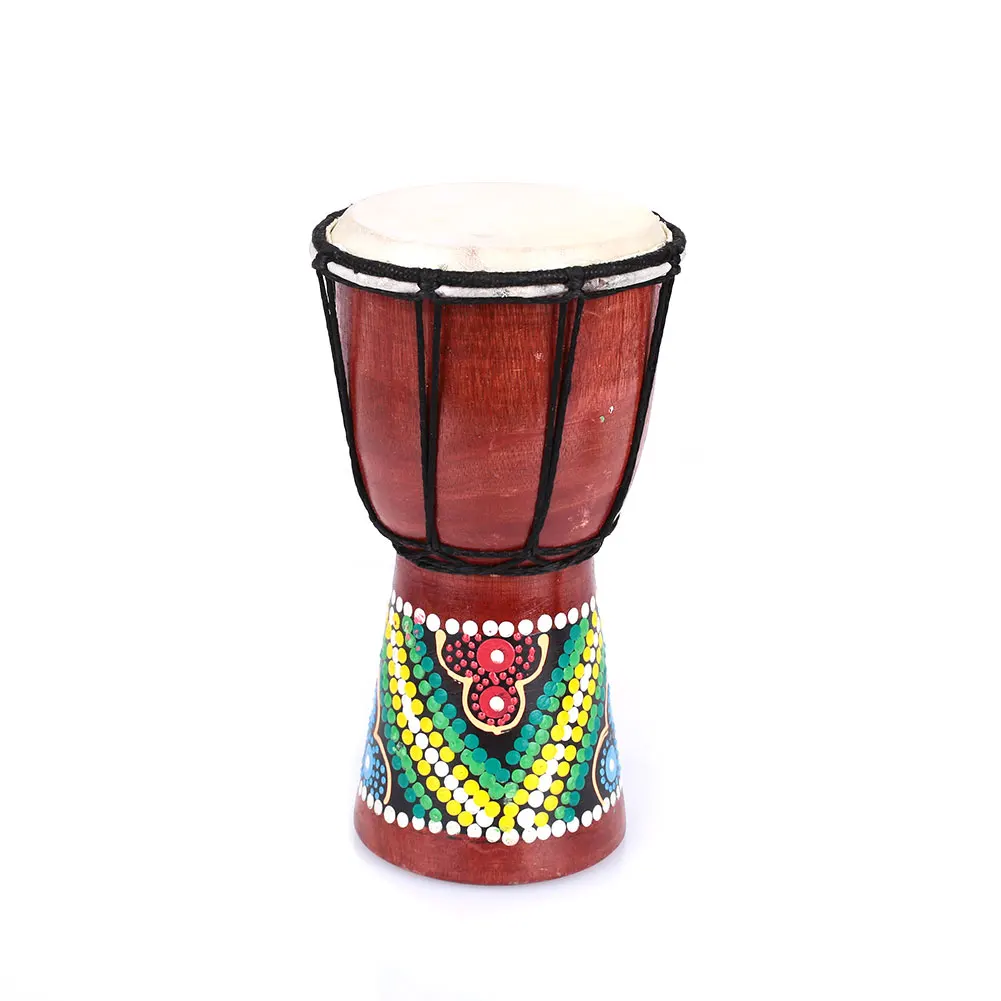 Peach Blossom деревянный барабан-как вещи сильная Африка джембе национальные инструменты бубен Африканский барабан джембе дропшиппинг