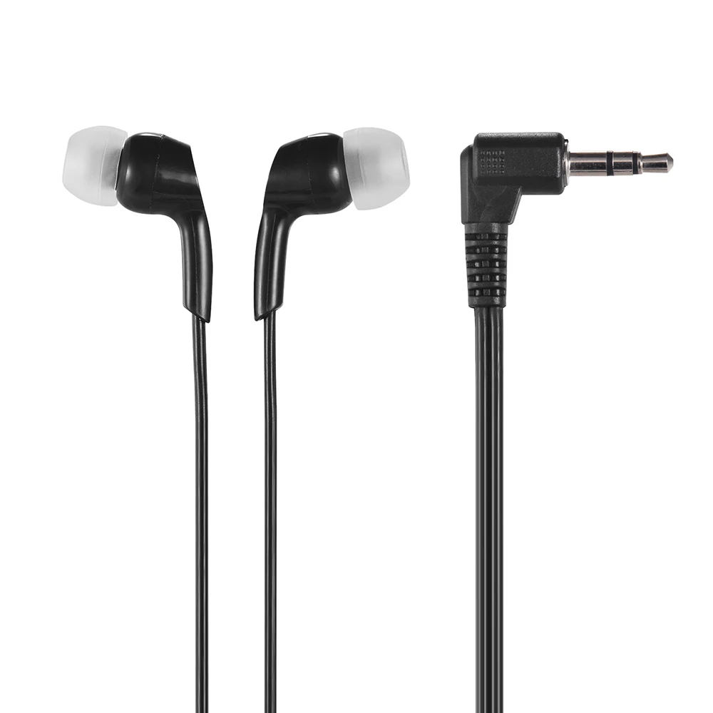 

Andoer Earphone In-earphones Wired Earphones Earbuds 3.5mm Plug for Smartphone PC Laptop Tablet Black