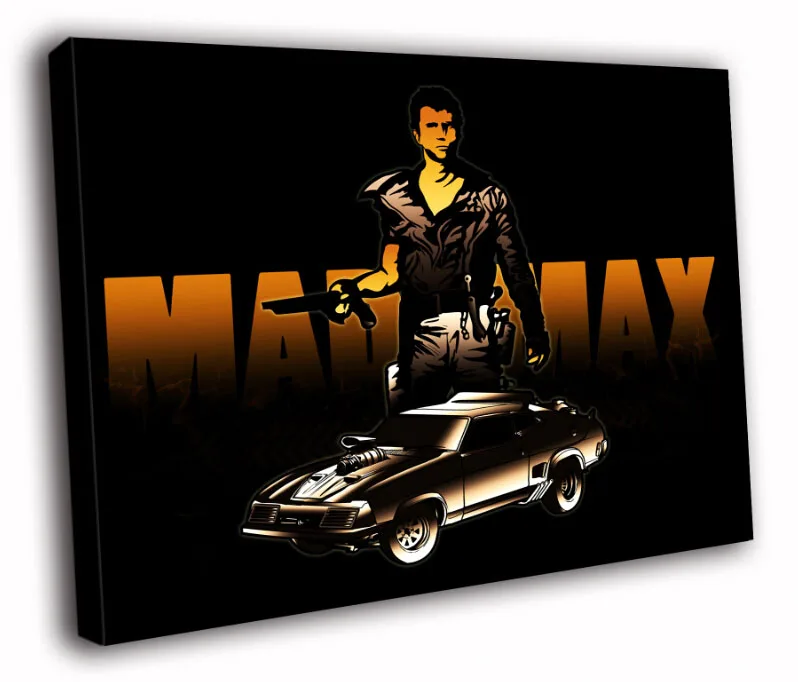 

HD Canvas Printings Painting-Mad Max Interceptor Mel Gibson D7776