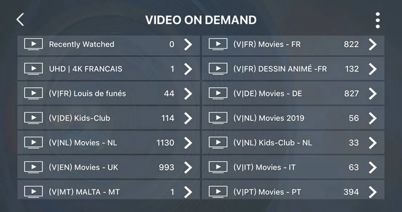 Подписки IPTV французский italia голландский Арабский испанский Швеция Португалия Польша Nordic США Великобритания индийский латино android смартфон IPTV M3U