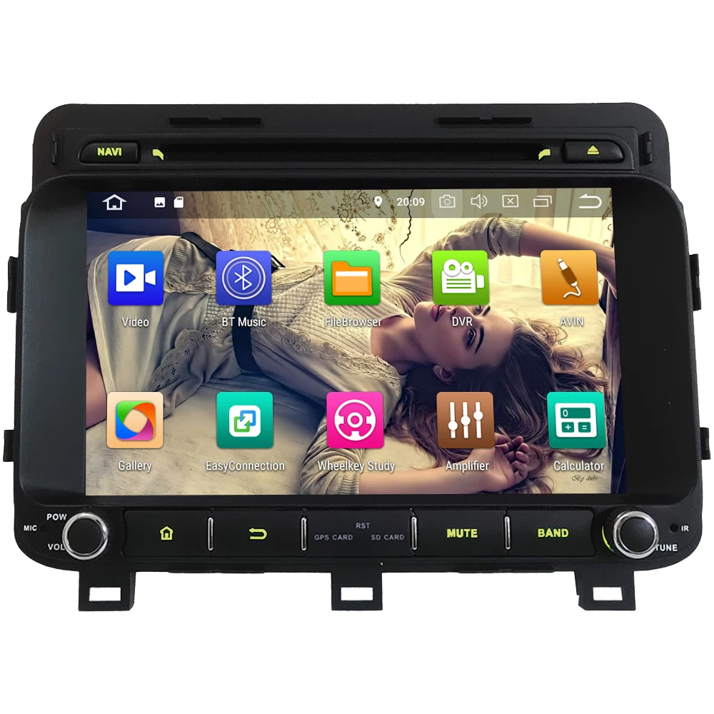Top KLYDE 8" 4G WIFI Android 8.0 7.1 Octa Core PX5 4GB RAM 32GB ROM Car DVD Player Stereo GPS Navigation For KIA K5 Optima 2014 2015 1
