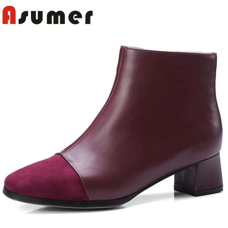 gray Asumer Nouveau 2018 Carré Bottes Pour Haute Adulte En tCxosdBhrQ