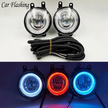 

Car flashing 1Set/pair 12V Car LED Angel Eyes DRL Fog Light Lamp DRL Daytime Running Light For Lexus LS 2007-2014