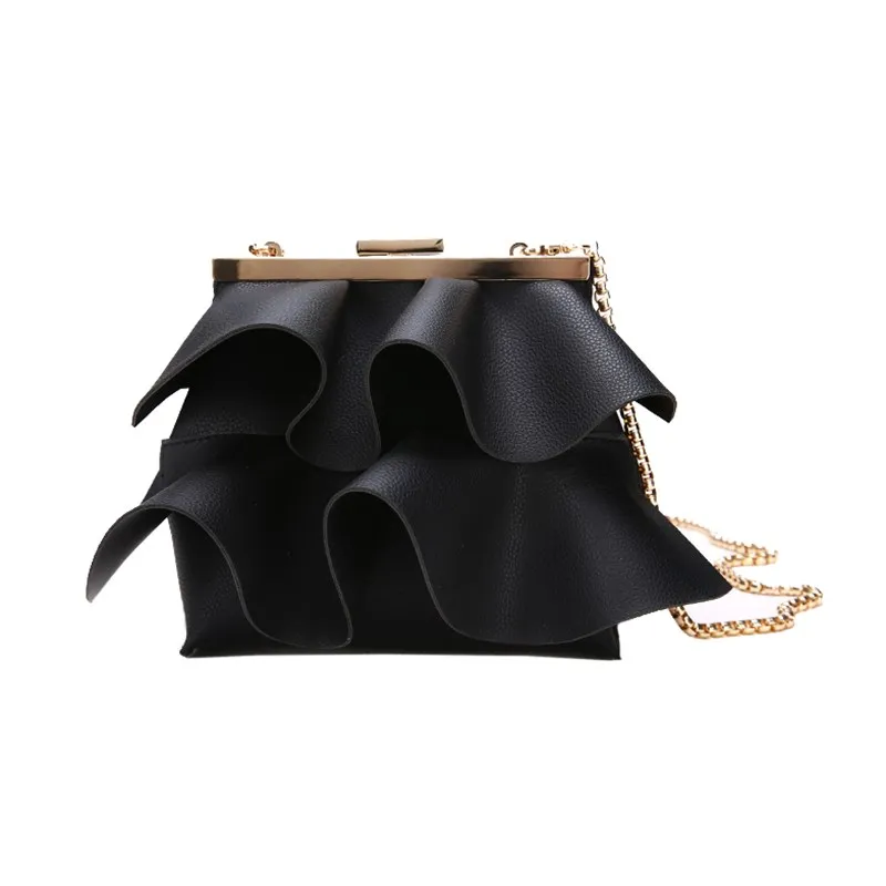 

2018 New Women's Tide Bag Shoulder Bag Designer Luxury Handbag Buckle Design Messenger Bag