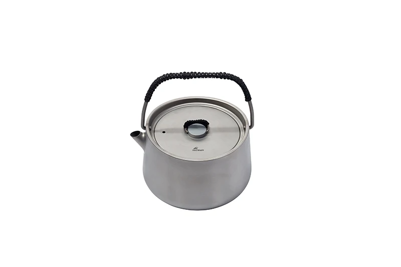Pote de Café Bordo Fogo Panna Série Titanium Pot Camping Traving Caminhadas Caça Piquenique Chá Bule Chaleira 1l Fmc-ptk 3 Traving Caminhadas Caça Piquenique Pote de Café Chá Bule Chaleira 1L FMC-PTK