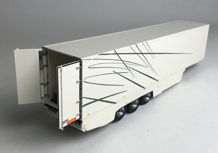 Литой металл 1/43 Volvo DFL4251 Трейлер Модель контейнера Коллекционная Коллекция дисплей