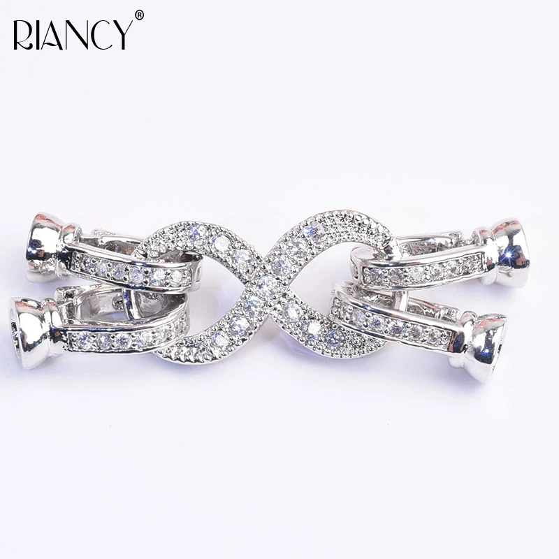 

DIY Jewelry Accessories Necklace Bracelet Button Sweater chain Multilayer Button Pearl Necklace Clasps & Hooks