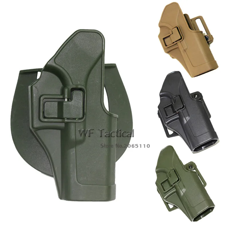 CQC тактическая кобура для охоты правой рукой весло пистолет поясной ремень Glock 17 19