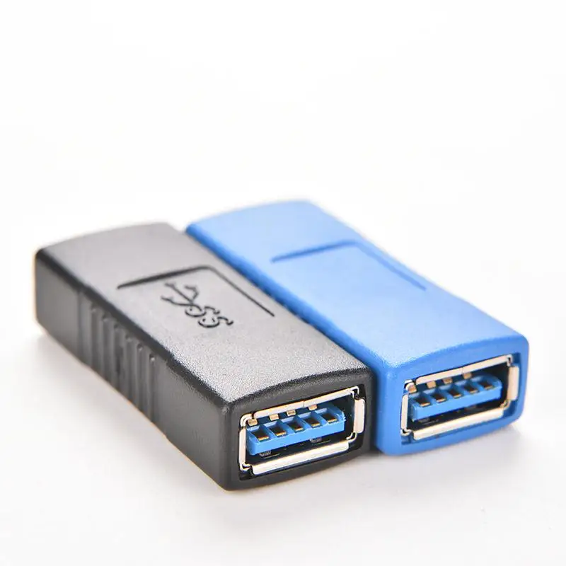 USB 3,0 тип A Женский к гнездовому разъему адаптер USB3.0 AF К AF муфта F/F пол смены расширитель конвертер для ноутбука 1 шт