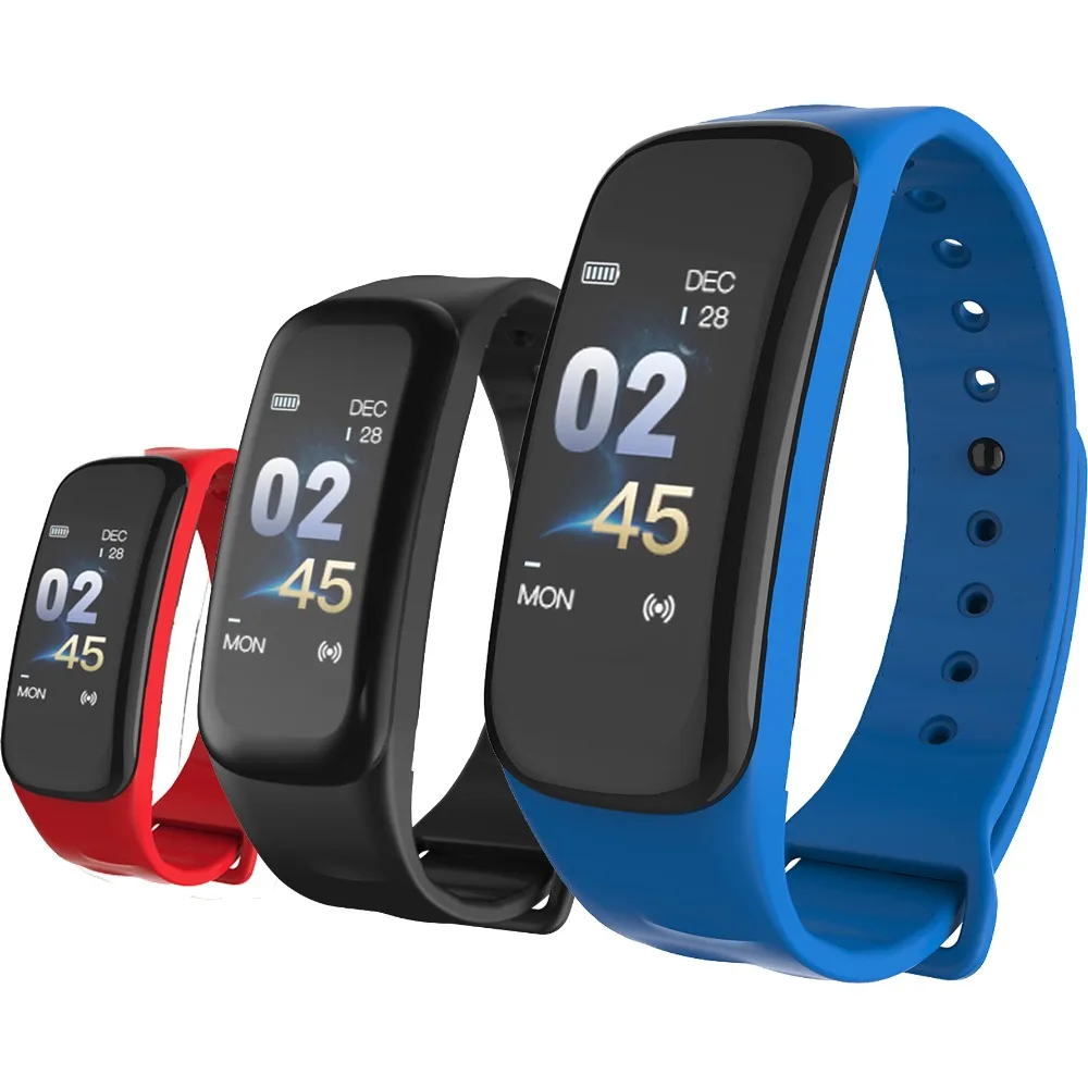 Bluetooth Smart Band кровяное давление монитор сердечного ритма фитнес браслет часы с