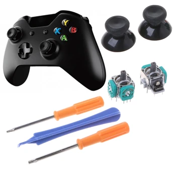 1 Set Analog Joysticks Thumbstick Cap Screwdriver Repair Tool For Xbox One Controller 1