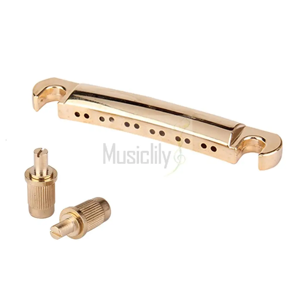 Gold 12 String Tune O Matic Tailpiece For GibsonLes Paul LP Electric