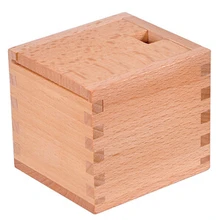 Новая деревянная коробка головоломка IQ логическая игра для молодых и старых