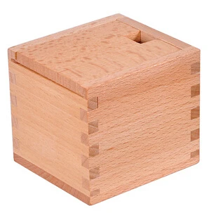 

2016 New Wooden Box Puzzle IQ Brain Teaser Game for Young and Old