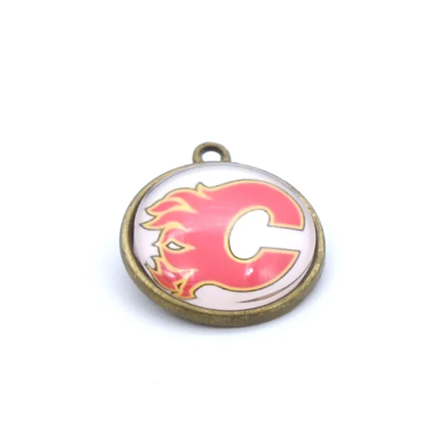 Pendant Accessories NHL Calgary Flames Charms Accessories for Bracelet