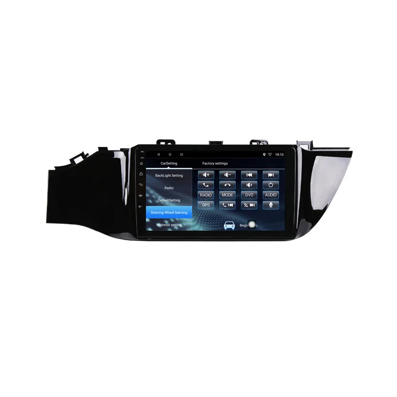 Top 9" 2+32G 2.5D IPS Android 8.1 Car DVD Multimedia Player GPS for KIA Rio 4 K2 2017 2018 car radio stereo navigation Builtin WIFI 4