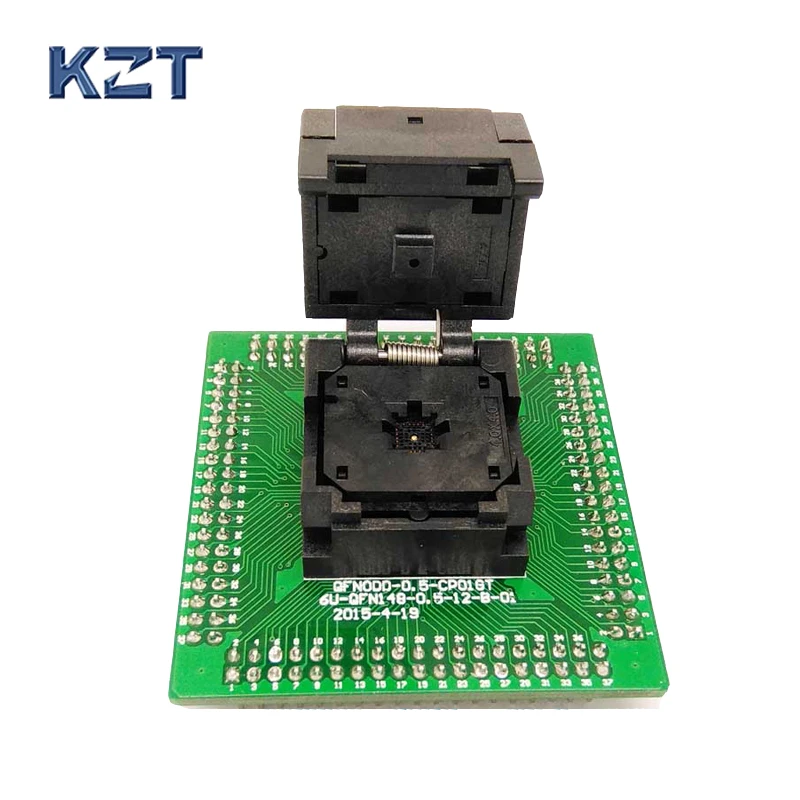 Wlcsp20 para Adaptador de Tomada Tomada de Programação Tamanho do Corpo Qfn20 Mlf20 de Programação Dip20 Pin Passo 0.5mm ic 4x4mm Ic550 0204 009 g Tomada Teste