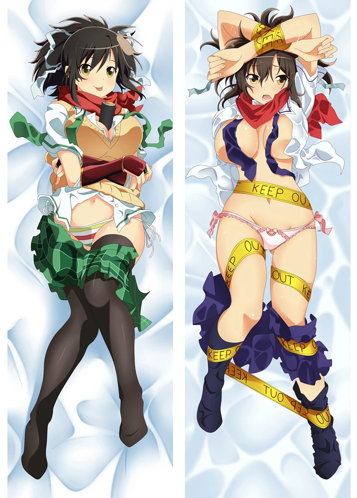 Аниме Senran Kagura персонаж сексуальная девушка катсураги и Хибари yagyuu yumi otaku Подушка