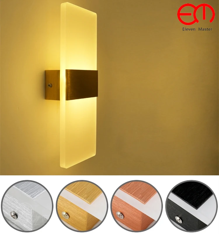 Современный настенный светильник, светодиодные домашние настенные лампы, светодиодный настенный светильник, светильник s для спальни, гостиной, лестничный зеркальный светильник Lampara ZBD0137