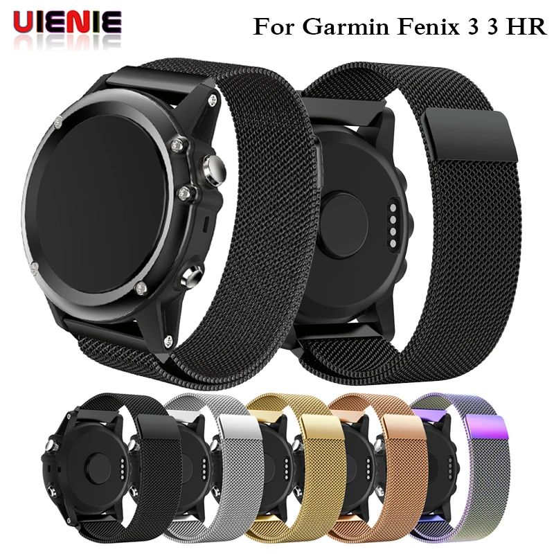strap garmin fenix 5x fenix 3 milanese loop