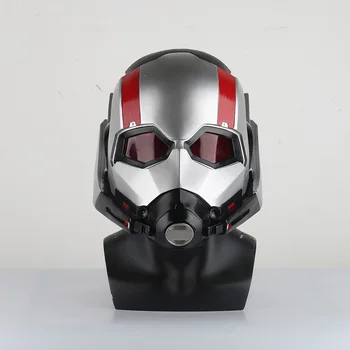 

Upgrade Movie Ant-Man and the Wasp Cosplay Helmet Ant Man Scott Lang Superhero PVC Full Head Mask Adult Unisex Props Halloween