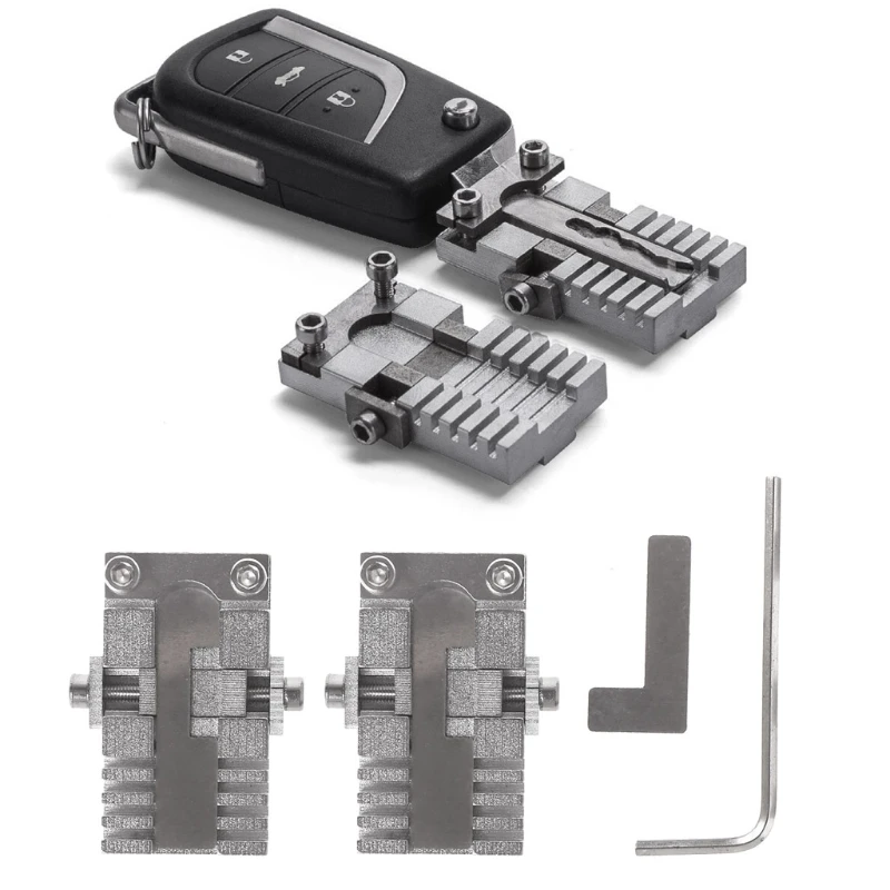  Key Clamping Fixture Duplicating Cutting Machine For Car Key Copy Tool Universal