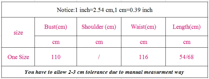TOP SIZE