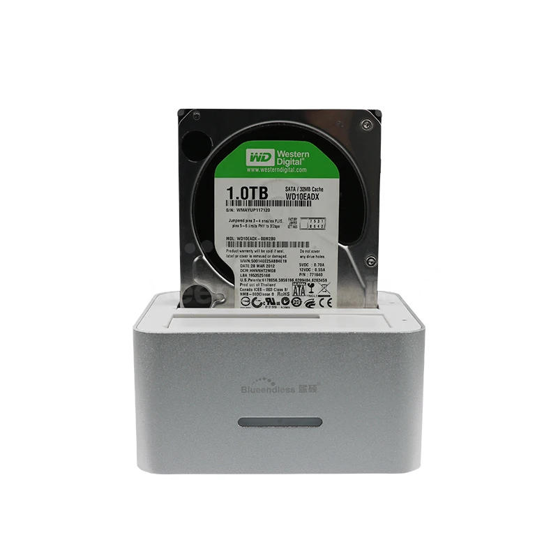 blueendless Universal usb 3.0 hdd cases aluminum sata hard drive dock station 2 (8)