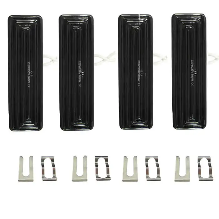 

4PCS/LOT 600W Infrared bottom ceramic heating plate 200x60mm for BGA rework station Honton R392 R490