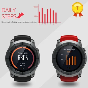 

2018 gps running watch Heart Rate Monitor wristwatch Fitness Tracker man smart watch GPS multi function bluetooth sport watch