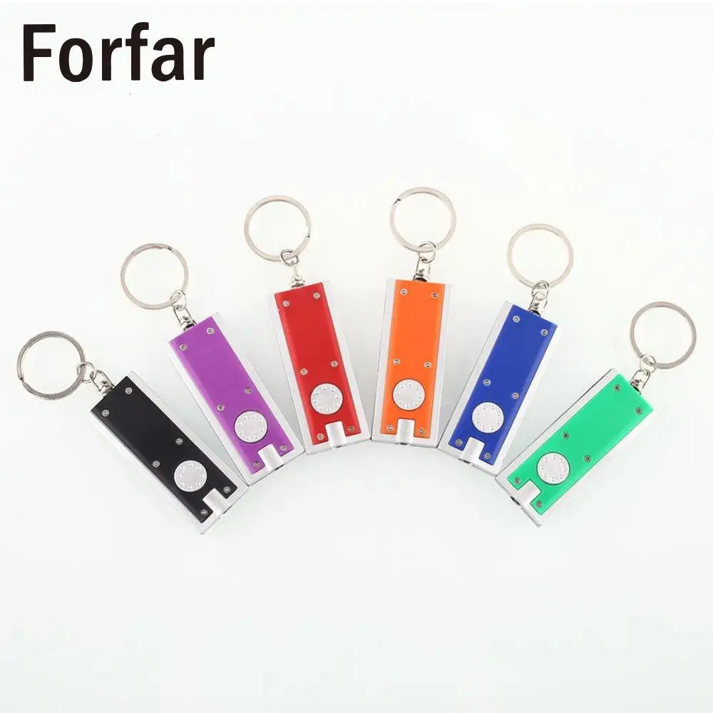 

Forfar Safety Mini Keychain ABS Tetris LED Flashlight New