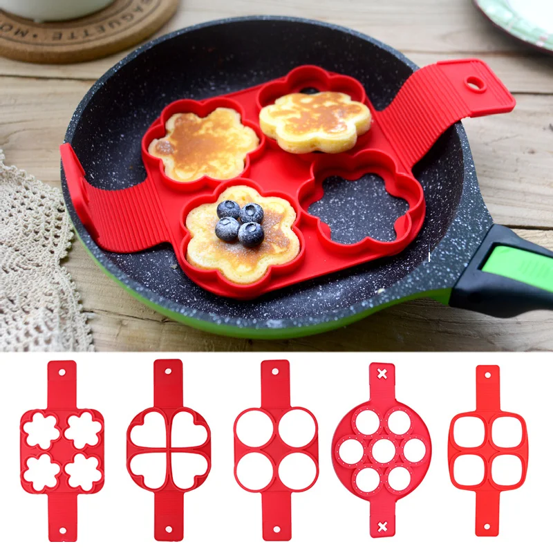 

Egg mold for baking moule Silicone Molds Mat Nonstick Cooking Tool For Egg baking Cooker Pan Flip Decorating Kitchen Accessories