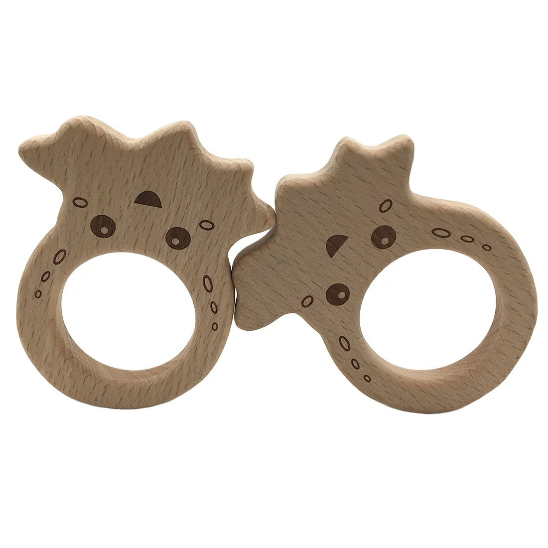 Детский Прорезыватель для зубов из натурального дерева 20 шт.|baby teether|natural wood