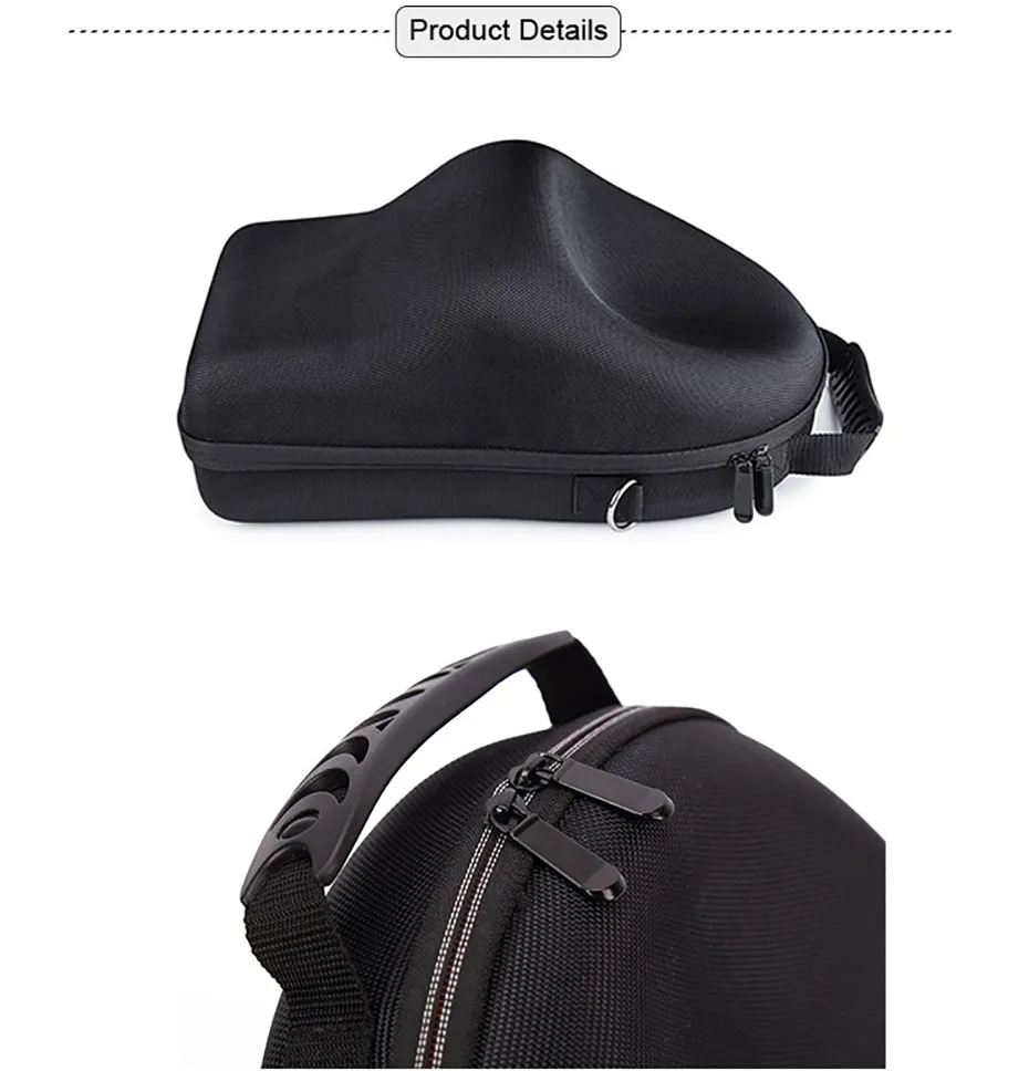 CAENBOO For DJI Goggle VR Glasses Bag Case Shoulder Bag Hard Storage Travel Carrying Box Cover Housing PU Drone Accessories  (18)